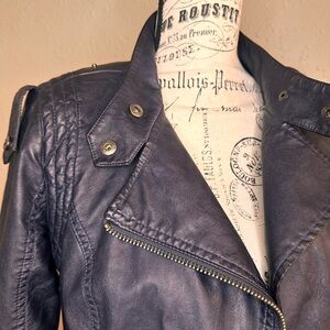 Women's Black Leather Jacket